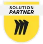 Miro Solution Partner Badge with the Miro logo and the text "Solution Partner."